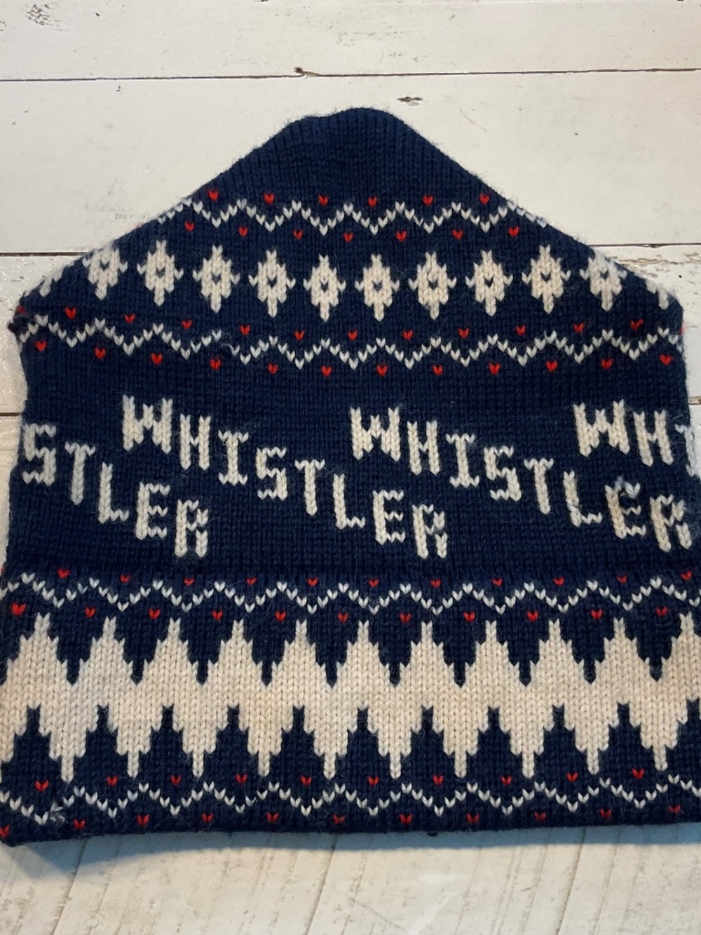 Vintage wool ski hat from Whistler - Unisex
